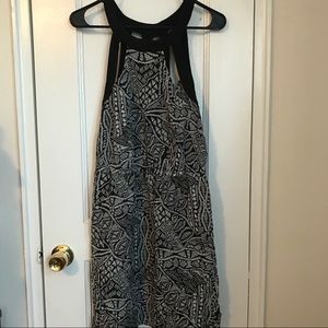 Forever 21 Tribal Print Cut Out Dress